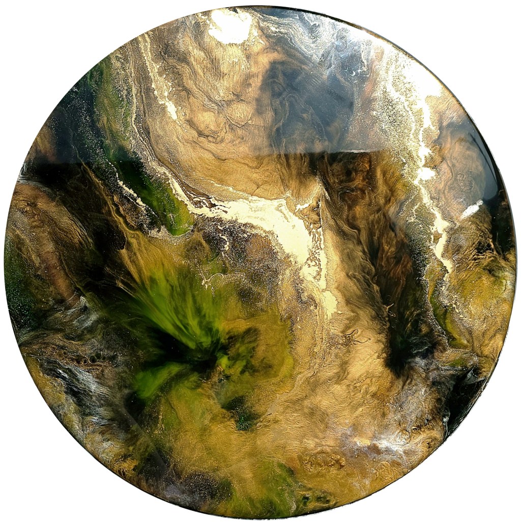 Green Copper Flame, $620